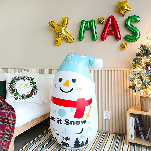 크리스마스 스탠딩 장식 (120cm) 눈사람