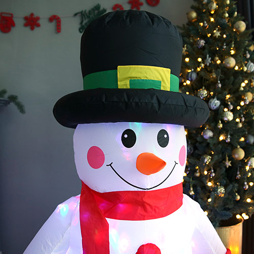 대형 크리스마스 스탠딩 에어벌룬 1.3m (눈사람)